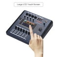 thumbnail image 2 of Lannge MD-2006 Consola de mezcla digital portátil de 6 canales Mezclador Pantalla táctil LCD, 2 of 8