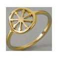 thumbnail image 2 of Star Of Chaos Ring Magic Star Stainless Steel Wheel Jewelry Accessories for Women, 2 of 5