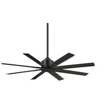Open Box 52" Minka Aire Xtreme H2O Coal Wet Ceiling Fan with Remote Control