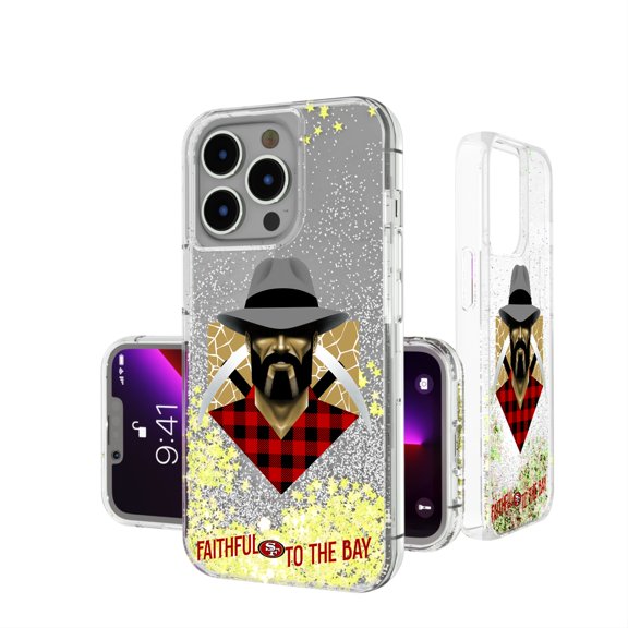 Keyscaper San Francisco 49ers iPhone Glitter Case