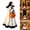 White, variant on Thanksgiving Porch Goose Outfit,Fall Porch Goose Outfit With Apron Bonnet Set Festive Goose Decor For Lawn Outdoor Autumn Decoration