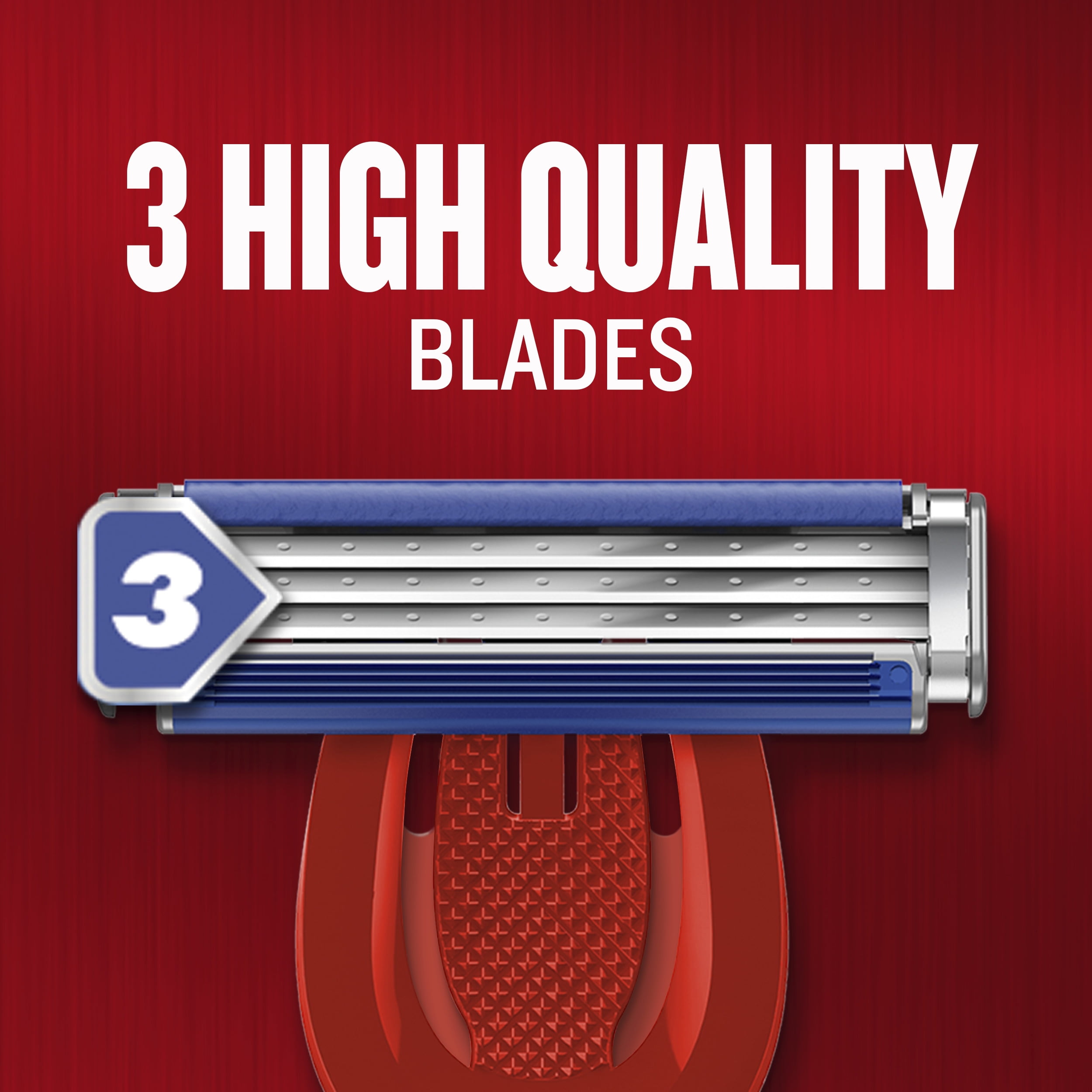 Buy Slate by Gillette 3 Blade Men's Disposable Razor, 8 Ct Includes