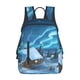 thumbnail image 1 of Balery Mountain Cottage In Snow Mochila ligera para hombre y mujer: duradera e impermeable, ideal para la escuela, el trabajo, viajes y uso diario., 1 of 7