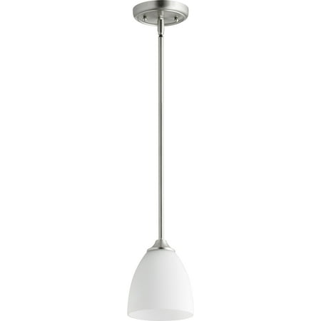 

Quorum International 3127 Jardin 1 Light 5-1/2 Wide Mini Pendant - Nickel