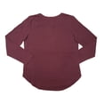 thumbnail image 2 of State of Mine Women's Fall 'Autumn' Graphic Top (Plum, Small), 2 of 2