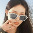 thumbnail image 4 of Polygonal Square Sunglasses Women Plastic Frame Anti-UV Goggles HD Eye Protection Glasses, 4 of 5