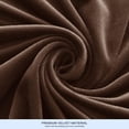 thumbnail image 6 of Subrtex Sofa Slipcover Solid Velvet Seat Cushion Cover (Sofa, Chocolate), 6 of 6