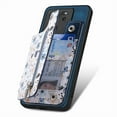 thumbnail image 3 of For Xiaomi Poco M5s 4G Retro Painted Zipper Wallet Back Phone Case(Blue),iPhone 15 Pro Max, 3 of 7