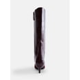 thumbnail image 4 of Scoop Women’s Two Tone Kitten Heel Knee High Boots, Wide Width Available, 4 of 7