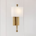 thumbnail image 3 of ARD-832-VG Crystorama Lighting Ardson - 1 Light Wall Sconce-17.75 Inch Tall and 7 Inch Wide-Vibrant Gold Finish, 3 of 7