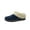 Navy, variant on Women's Faux Fur Clog Indoor and Outdoor Slipper (6 M US, Cognac)