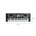thumbnail image 3 of Aodebiao 37 Keys Keyboard Piano - Educational Music Toy with Multiple Instruments & Fun Sounds, Portable Electronic Piano for Toddlers, Early Learning Musical Gift, Battery Powered, 3 of 9