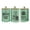 Green, variant on 3pcs Vintage Kitchen Storage Jars Set Convenient for Coffee Sugar Storage