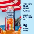 thumbnail image 4 of Sanpellegrino CIAO Blood Orange Flavored Sparkling Water with Real Fruit Juices:  Blood Orange Flavor 24-Pack, 4 of 14