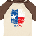thumbnail image 4 of Inktastic Graffiti Texas State Flag Boys or Girls Long Sleeve Baby Bodysuit, 4 of 5