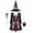 A Black, variant on renvena Kids Girls Fancy Dress Up Fairy Tale Queen Princess Tutu Dress Outfit Pink with Lights 11-12