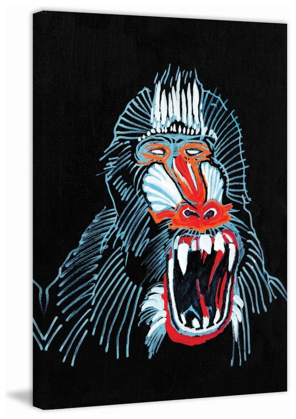 Marmont Hill "Mandrill" Print on Canvas
