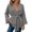 Gray 1, variant on Women's Midi Length Cardigan Sweater Knit Solid Belted Waist Open Front Casual Long Sleeve Outerwear Tops