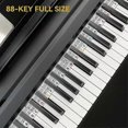 thumbnail image 3 of Removable Silicone Piano Keyboard Note Labels Guide Stickers Reusable, 3 of 4