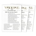 thumbnail image 1 of Inkdotpot Bridal Wedding ShowerGameBachelorette Party ActivityGameCards 50-PackFloralWhy Do We Do That, 1 of 7