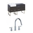 thumbnail image 1 of Imaginations Américaines  60.75 pouces W Vanity Set  Gris, 1 of 9