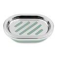 thumbnail image 2 of VGEBY 6 Piece Plastic, Stainless Steel Bath Accessories Set, Green, Silver, Multi-color, 2 of 5