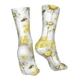 thumbnail image 7 of Xecao Sweet Honey Print Fashion No Heel Casual Crew Socks Cushioned Breathable for Men Women - Moisture wicking,Not easy to fade Suitable for daily, 7 of 7