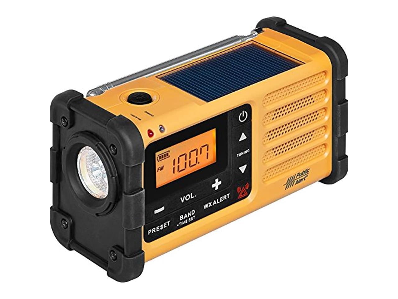 Sangean Portable Emergency Radios, Yellow, MMR-88