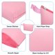 thumbnail image 4 of Uxcell 9.1 x 5.1" Bolsas de Maquillaje de Lona con Correa, 5 Paquete de Bolsa de Cosméticos con Cremallera, Neceser, Rosa, 4 of 6