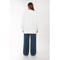thumbnail image 3 of Sudadera Oversize Amalfi Roman Fashion /Tallas Extras, 3846 (Blanco) blanco 40, 3 of 5