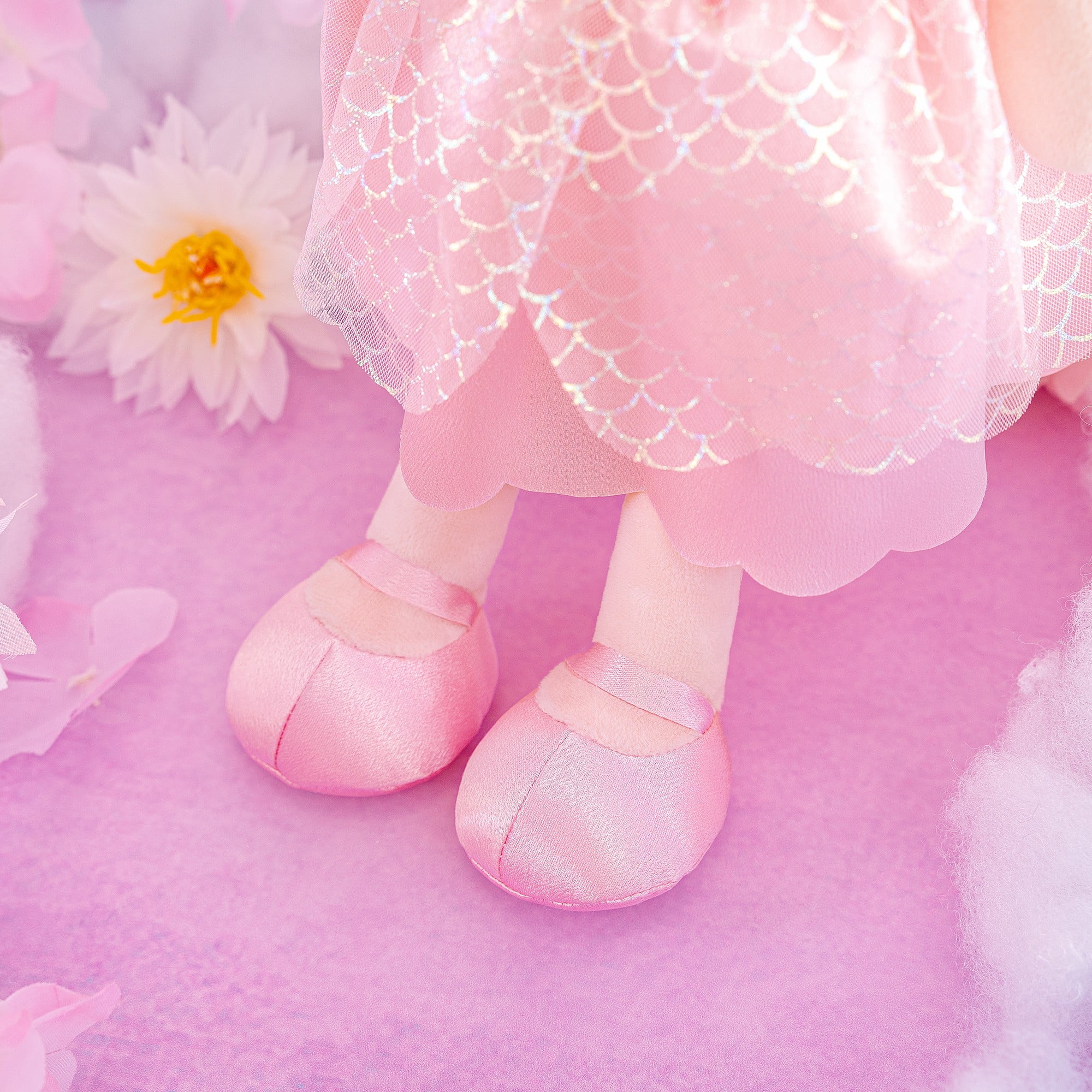 Gloveleya Toddler Stuffed Dolls Girl Gifts Princess Doll Soft Girls Toy Pearl 16inches