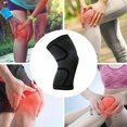 thumbnail image 3 of Knee Sleeve Compression Brace Support Joint Arthritis Pain Relief Ankle Elbow(1 Pairs), 3 of 8