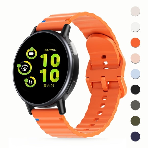 Correa de reloj de silicona compatible con Garmin Vivoactive 6/5