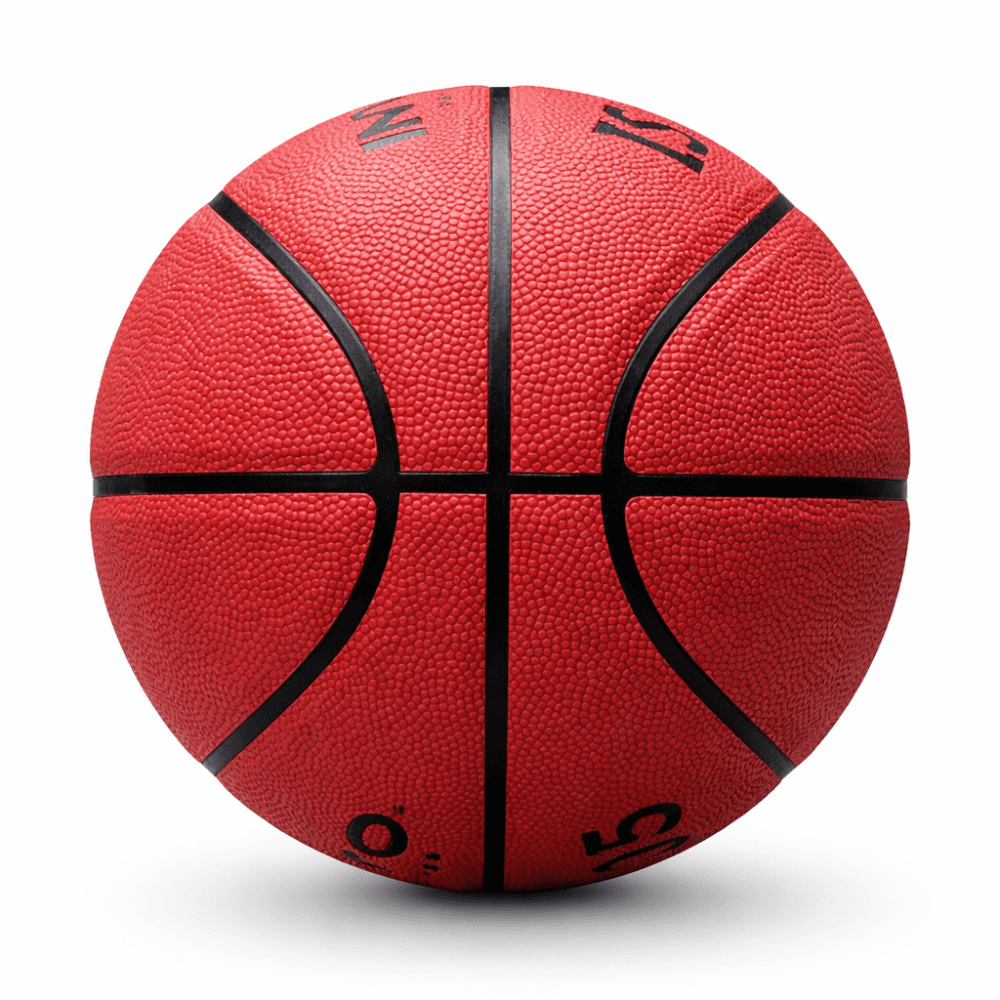 Invicto Men's IS1005 Basketball, Official Size, Premium Composite Leather, Reddish Hue