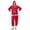 Santa Claus, variant on SWEETXIN Adult Halloween One-Piece Pajamas Bald Eagle Cosplay Costume Suit for Women and Men SizeL