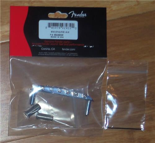 Fender® Bridge Assembly~'99-12 AVRI Jaguar & Jazzmaster~Thimbles & Hex Key~Brand New