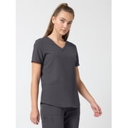 Scrubstar Core Essentials Women’s V-Neck Scrub Top, Sizes XS–3XL