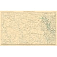 thumbnail image 2 of Bien 14x10 Black Ornate Wood Framed with Double Matting Museum Art Print Titled - North East Texas - Bien 1895, 2 of 4