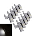 thumbnail image 2 of Luz de sensor de Luz LED de BISAGRA DE GABINETE DE 10 Paquetes con 3 Cuentas LED para VestUario de Armario de Cocina, Lámpara de Hogar Moderna Blanca Cálida, 2 of 7