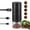 Black, variant on BOKYAN Portable Electric Coffee Bean Grinder 38 Settings Conical Burr Espresso Grinding Machine with Rechargeable Battery 120ml / 4oz Beige