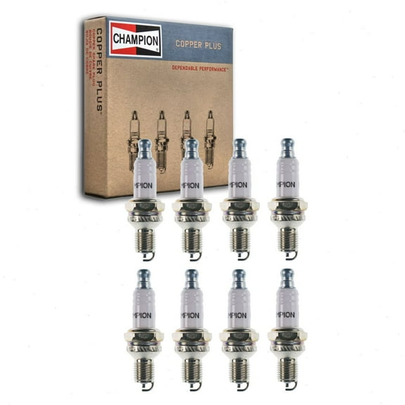 8 pc Champion 940 Copper Plus Spark Plugs for RDZ19H Ignition Wire Secondary