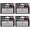 Long Black, 4 Pack, variant on False Eye Lashes Faux Mink Individuals Medium Black 4 Pack