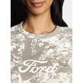 thumbnail image 4 of Ford Women's Forest Camo Graphic Tee with Short Sleeves, Sizes XXS-XXL, 4 of 5
