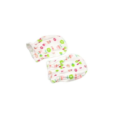 

2 Pieces Newborn Glove Anti Scratching Protection Cute Soft Comfortable Gloves Children Protector Mittens Guard Accessory Type 1