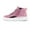 Pink, variant on LASUDRAA Mens and Womens Ankle Couple Shoes Sequins Trendy High Top Street Dance Casual Board Shoes
