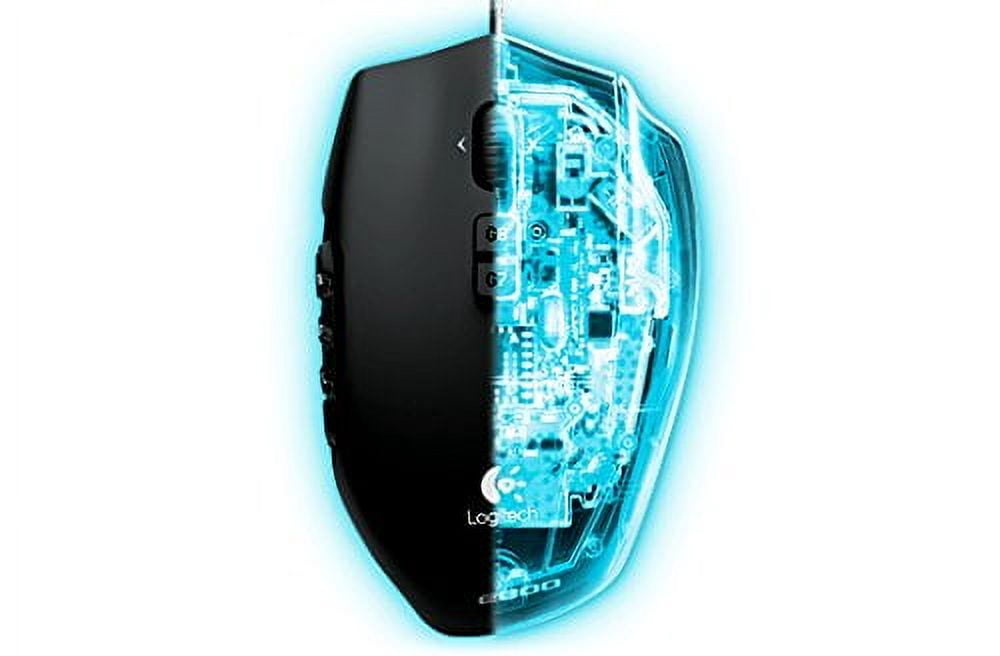 ロジクール　Ｇ６００ Logicool Logitech G600 MMO Gaming Mouse 20 Buttons 200dpi New in