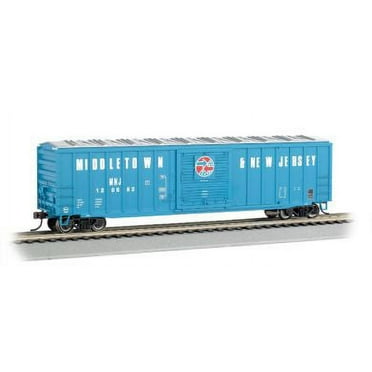 Bachmann Industries Inc. ACF 50' 6" Outside Braced Sliding Door Box Car Middletown and New Jersey - N Scale
