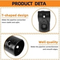 thumbnail image 5 of 8 Sets 1 Inch T Pipe Clamp, Cold Rolled Steel Connector Chain Link Fence Parts, 5 of 5