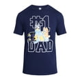 thumbnail image 5 of Bluey Men's and Big Men's Father's Day Graphic Tee, Sizes XS-5XL, 5 of 5