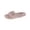 Blush, variant on Collection Womens Faux Fur Slide Slide Sandals